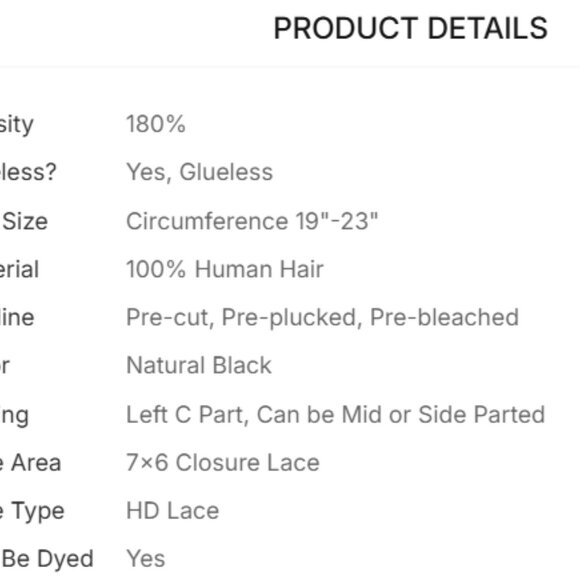 10 Inch Layered Loose Body Wave Glueless - Picture 7 of 7